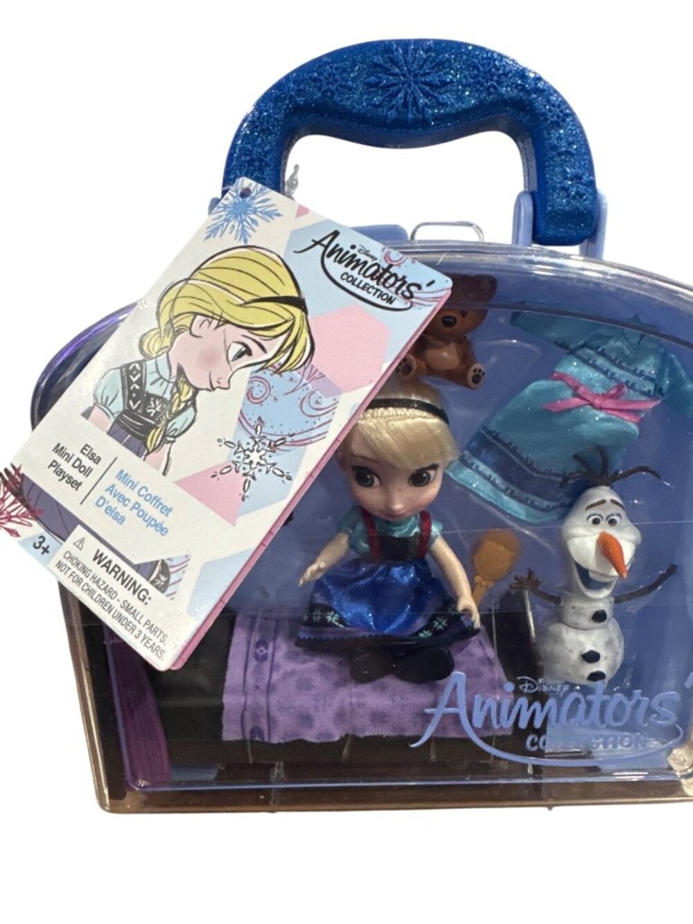 Disney Animators Collection Mini Elsa Playset With Olaf & Accessories - Picture 3 of 5